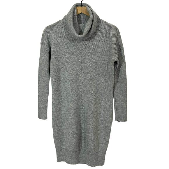 Lulu’s Tea Reader Sweater Dress - Grey - Small - Picture 1 of 15